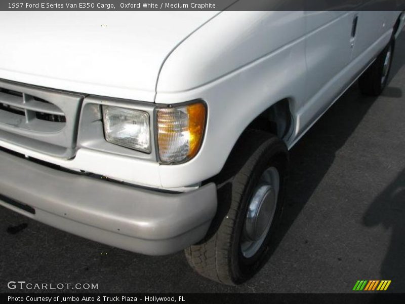Oxford White / Medium Graphite 1997 Ford E Series Van E350 Cargo