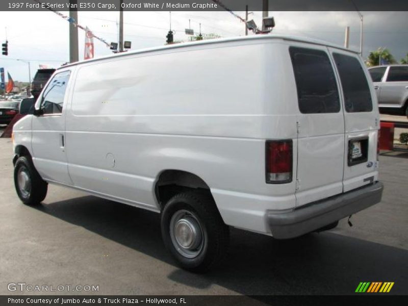 Oxford White / Medium Graphite 1997 Ford E Series Van E350 Cargo