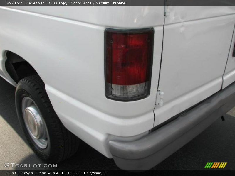 Oxford White / Medium Graphite 1997 Ford E Series Van E350 Cargo