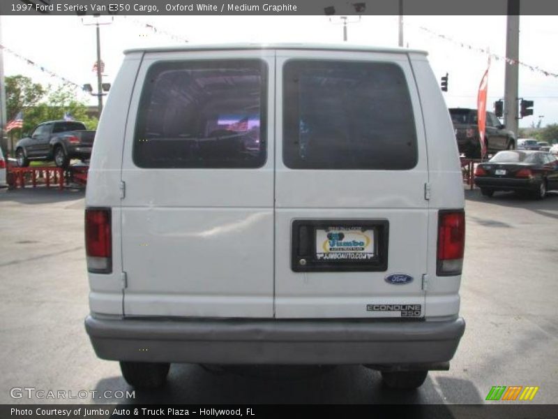 Oxford White / Medium Graphite 1997 Ford E Series Van E350 Cargo