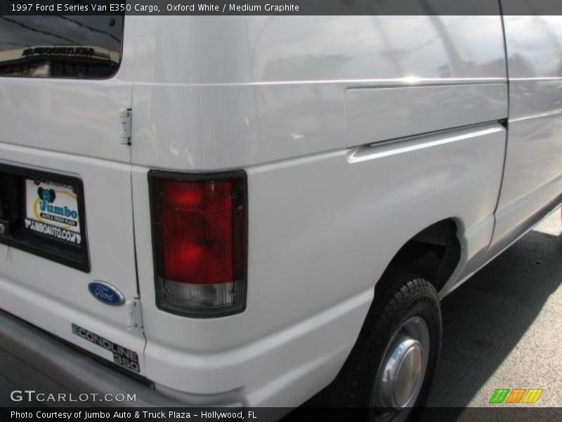 Oxford White / Medium Graphite 1997 Ford E Series Van E350 Cargo