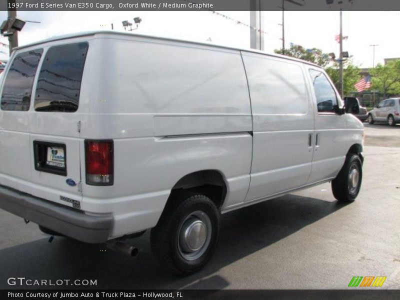 Oxford White / Medium Graphite 1997 Ford E Series Van E350 Cargo