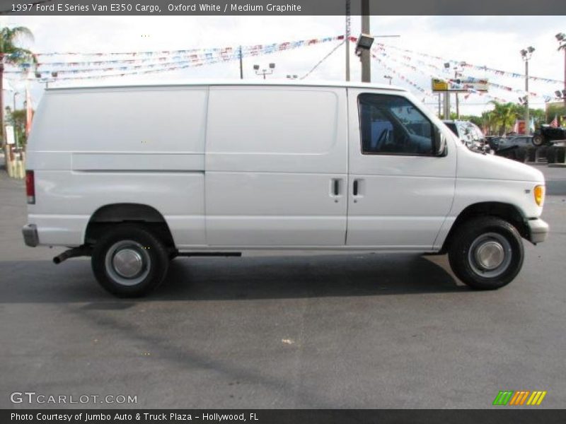 Oxford White / Medium Graphite 1997 Ford E Series Van E350 Cargo