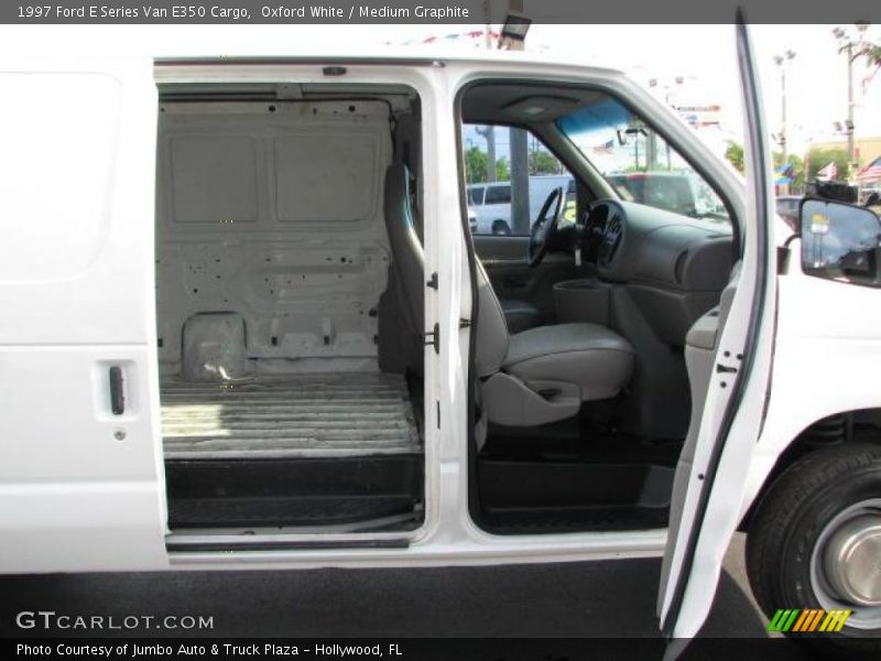 Oxford White / Medium Graphite 1997 Ford E Series Van E350 Cargo