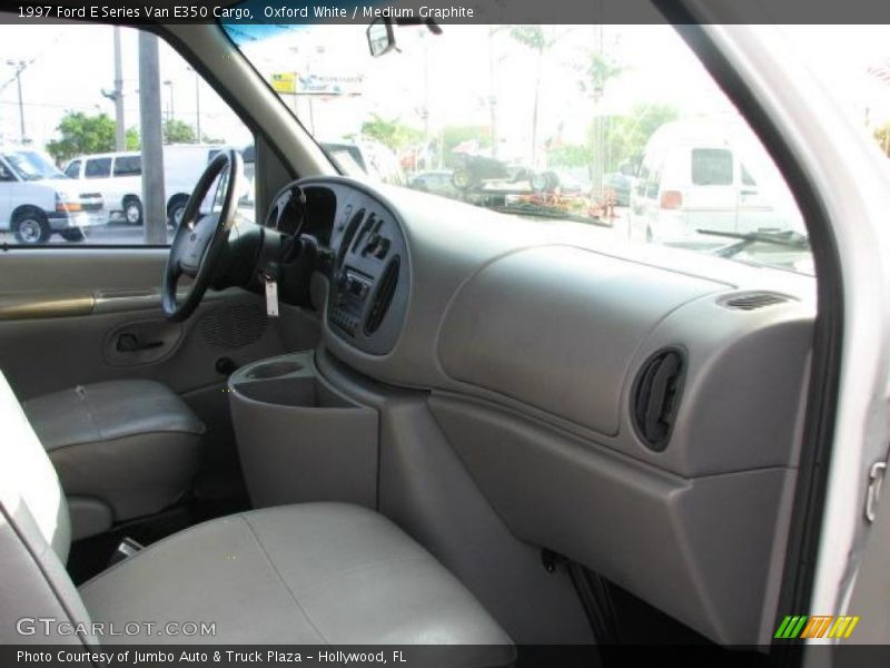 Oxford White / Medium Graphite 1997 Ford E Series Van E350 Cargo