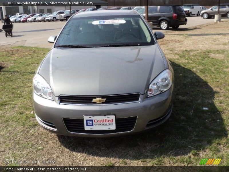 Silverstone Metallic / Gray 2007 Chevrolet Impala LS