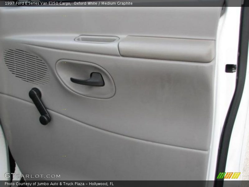 Oxford White / Medium Graphite 1997 Ford E Series Van E350 Cargo