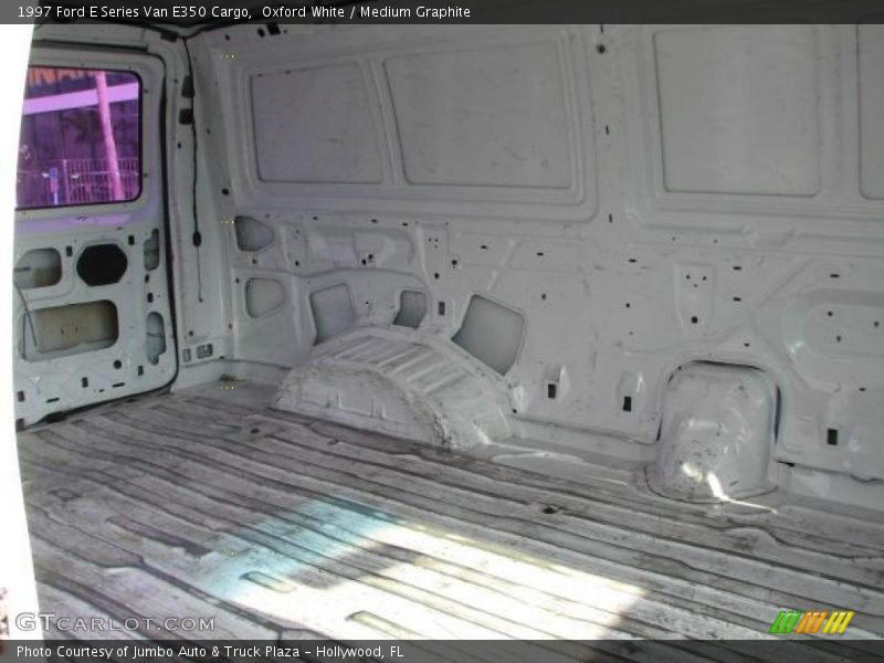 Oxford White / Medium Graphite 1997 Ford E Series Van E350 Cargo
