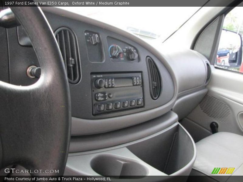 Oxford White / Medium Graphite 1997 Ford E Series Van E350 Cargo