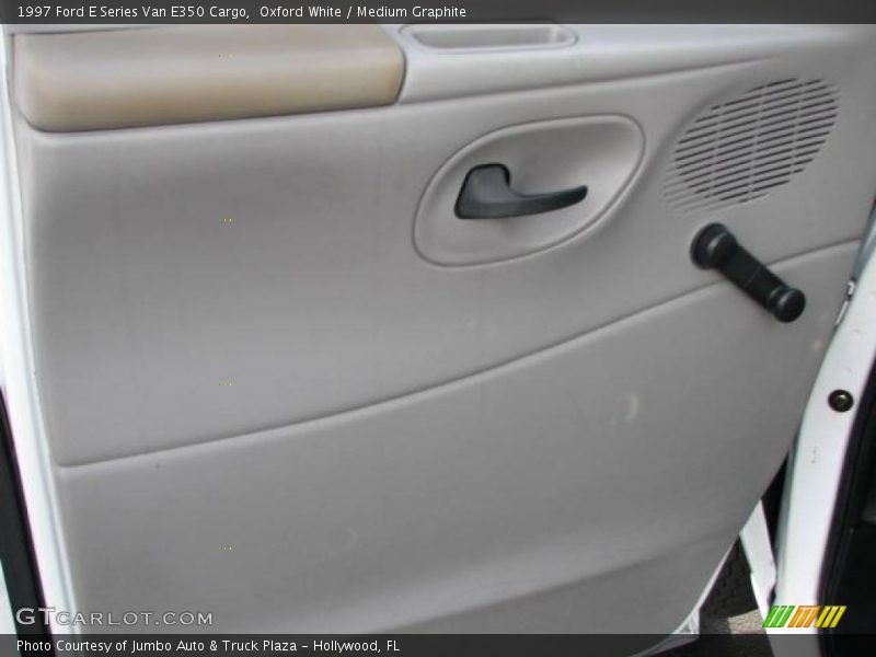 Oxford White / Medium Graphite 1997 Ford E Series Van E350 Cargo
