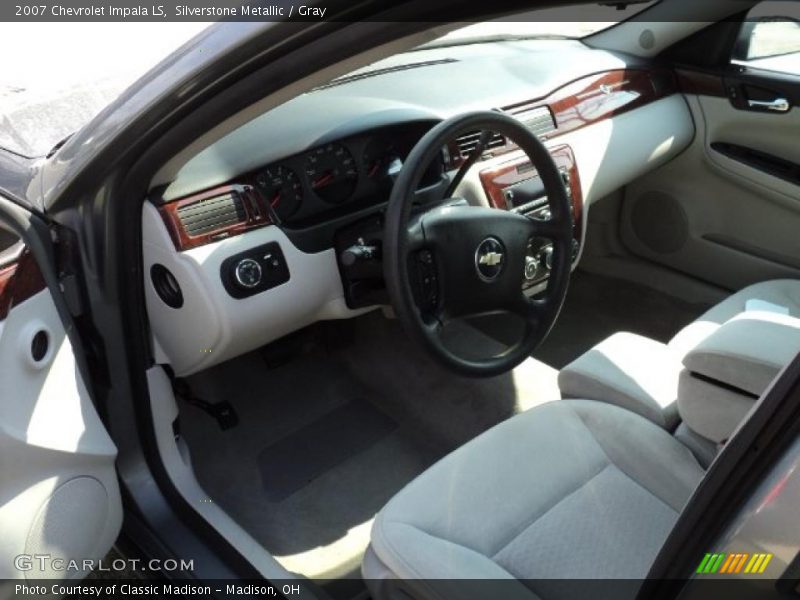 Silverstone Metallic / Gray 2007 Chevrolet Impala LS
