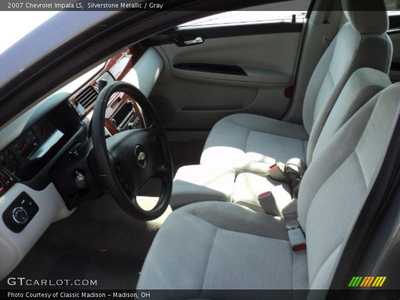 Silverstone Metallic / Gray 2007 Chevrolet Impala LS