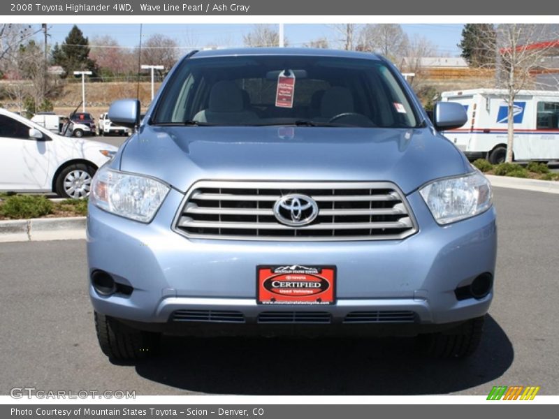 Wave Line Pearl / Ash Gray 2008 Toyota Highlander 4WD