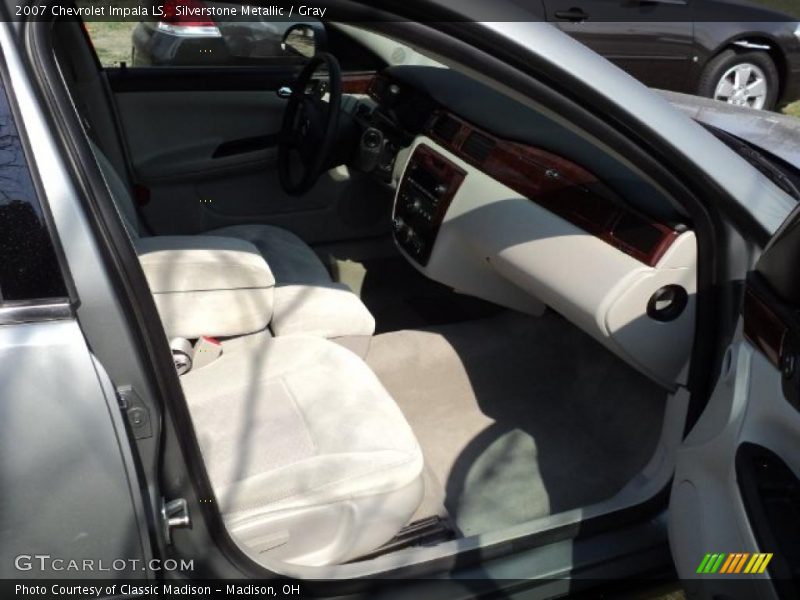 Silverstone Metallic / Gray 2007 Chevrolet Impala LS