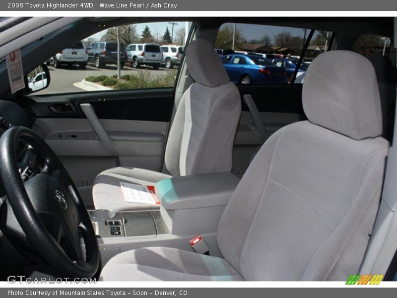 Wave Line Pearl / Ash Gray 2008 Toyota Highlander 4WD