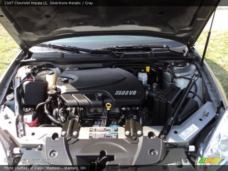 Silverstone Metallic / Gray 2007 Chevrolet Impala LS
