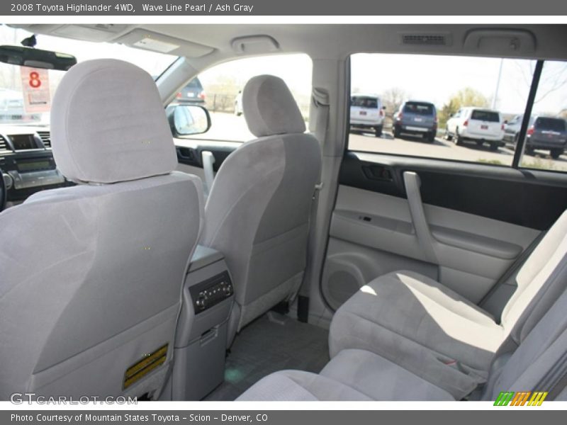 Wave Line Pearl / Ash Gray 2008 Toyota Highlander 4WD
