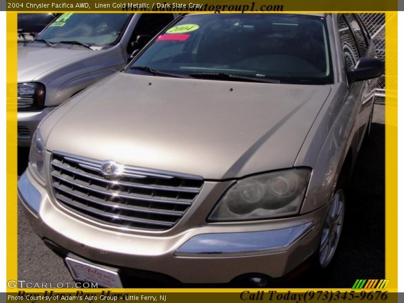 Linen Gold Metallic / Dark Slate Gray 2004 Chrysler Pacifica AWD