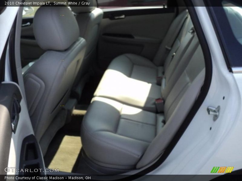 Summit White / Gray 2010 Chevrolet Impala LT