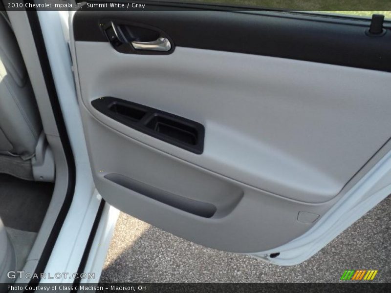 Summit White / Gray 2010 Chevrolet Impala LT