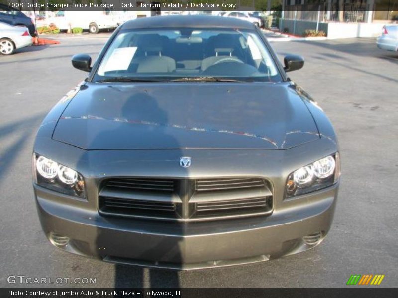 Dark Titanium Metallic / Dark Slate Gray 2008 Dodge Charger Police Package