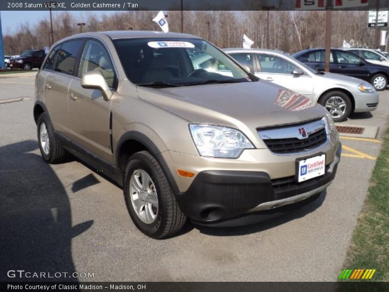 Golden Cashmere / Tan 2008 Saturn VUE XE