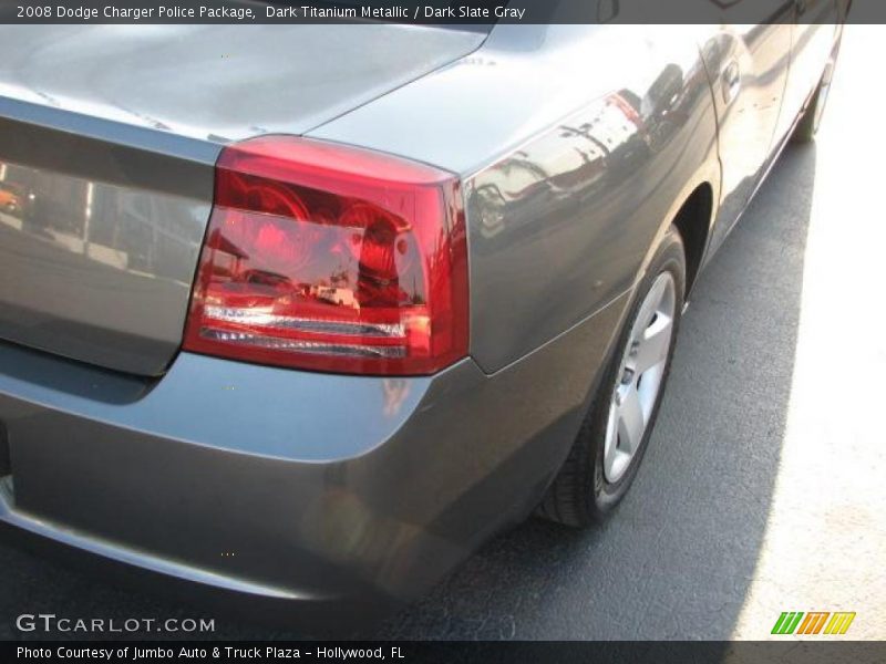 Dark Titanium Metallic / Dark Slate Gray 2008 Dodge Charger Police Package