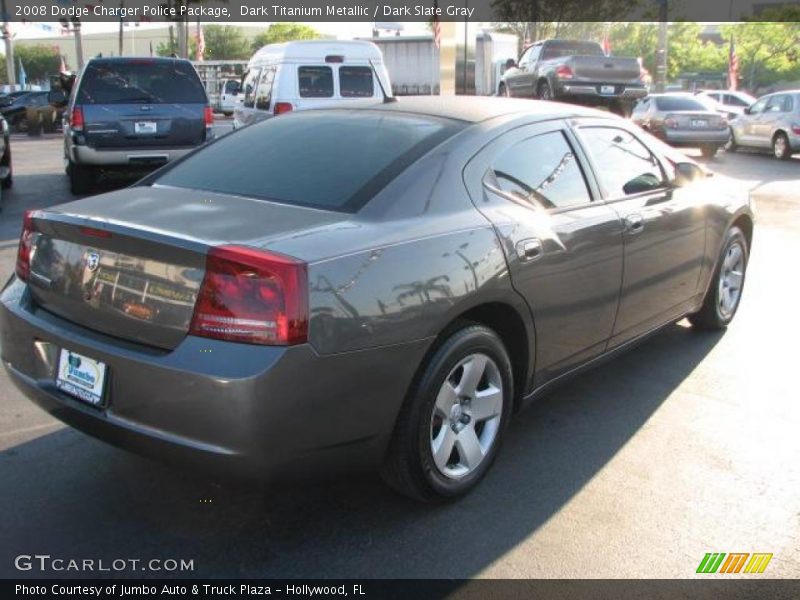 Dark Titanium Metallic / Dark Slate Gray 2008 Dodge Charger Police Package