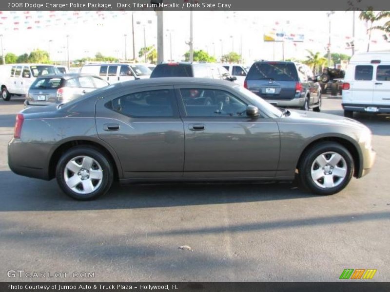 Dark Titanium Metallic / Dark Slate Gray 2008 Dodge Charger Police Package