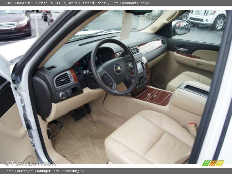 Light Cashmere/Ebony Interior - 2008 Suburban 1500 LTZ 
