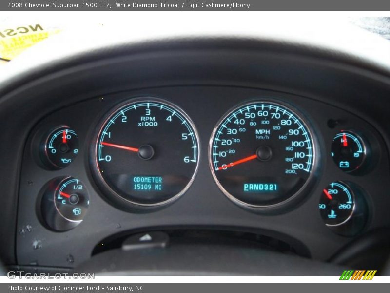  2008 Suburban 1500 LTZ 1500 LTZ Gauges