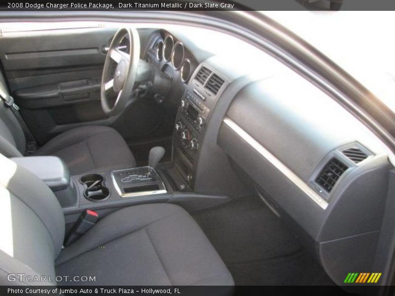  2008 Charger Police Package Dark Slate Gray Interior