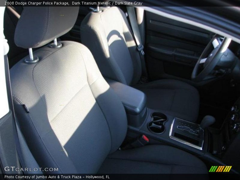 Dark Titanium Metallic / Dark Slate Gray 2008 Dodge Charger Police Package