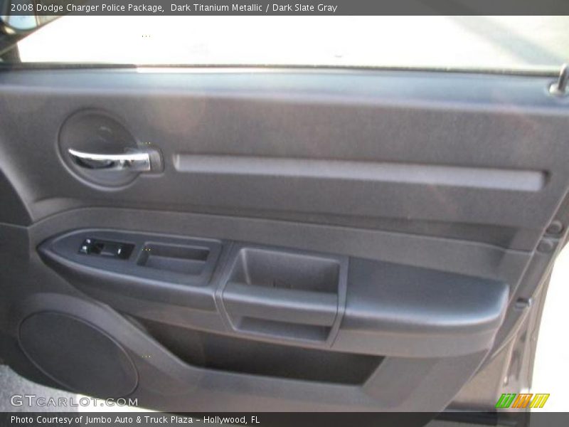 Dark Titanium Metallic / Dark Slate Gray 2008 Dodge Charger Police Package