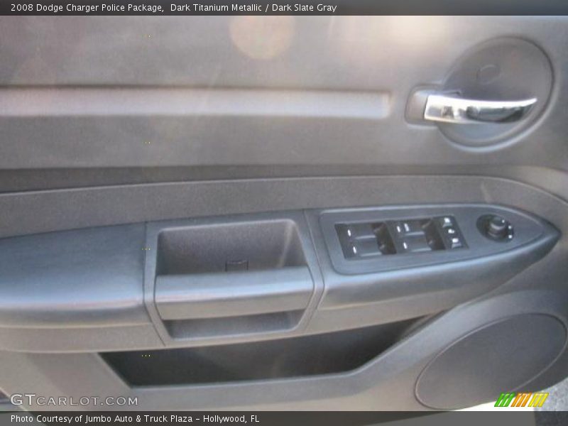 Dark Titanium Metallic / Dark Slate Gray 2008 Dodge Charger Police Package