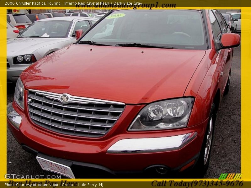 Inferno Red Crystal Pearl / Dark Slate Gray 2006 Chrysler Pacifica Touring