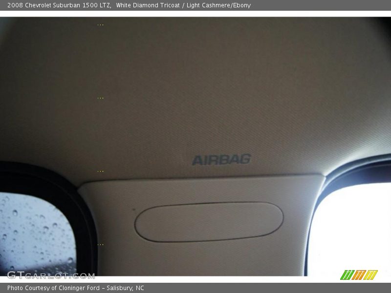 White Diamond Tricoat / Light Cashmere/Ebony 2008 Chevrolet Suburban 1500 LTZ