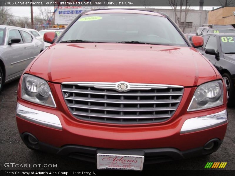 Inferno Red Crystal Pearl / Dark Slate Gray 2006 Chrysler Pacifica Touring