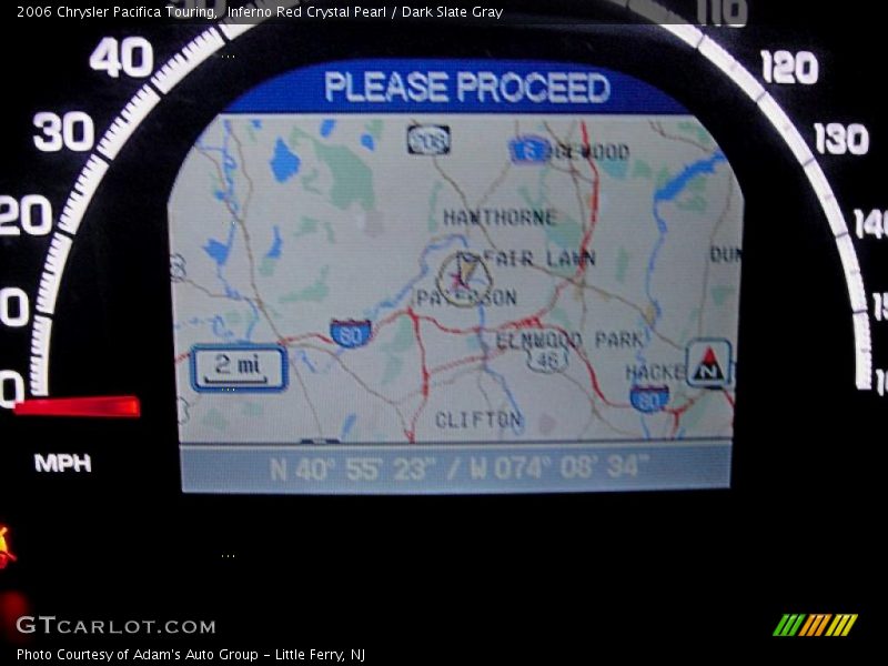 Inferno Red Crystal Pearl / Dark Slate Gray 2006 Chrysler Pacifica Touring