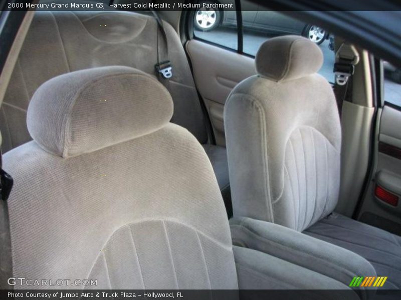 Harvest Gold Metallic / Medium Parchment 2000 Mercury Grand Marquis GS