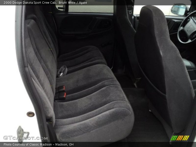 Bright White / Agate 2000 Dodge Dakota Sport Crew Cab