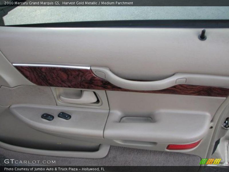 Harvest Gold Metallic / Medium Parchment 2000 Mercury Grand Marquis GS