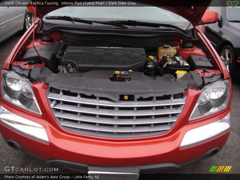 Inferno Red Crystal Pearl / Dark Slate Gray 2006 Chrysler Pacifica Touring
