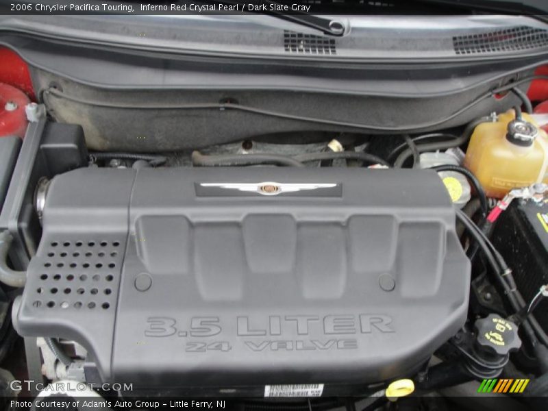 Inferno Red Crystal Pearl / Dark Slate Gray 2006 Chrysler Pacifica Touring