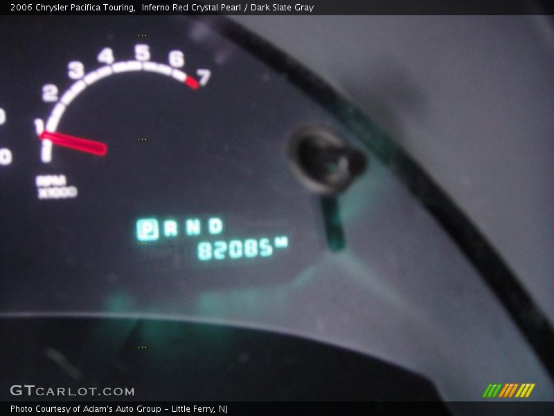 Inferno Red Crystal Pearl / Dark Slate Gray 2006 Chrysler Pacifica Touring