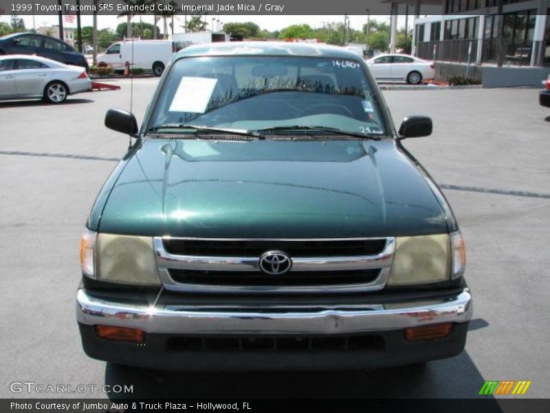 Imperial Jade Mica / Gray 1999 Toyota Tacoma SR5 Extended Cab