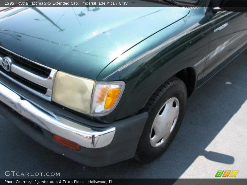 Imperial Jade Mica / Gray 1999 Toyota Tacoma SR5 Extended Cab