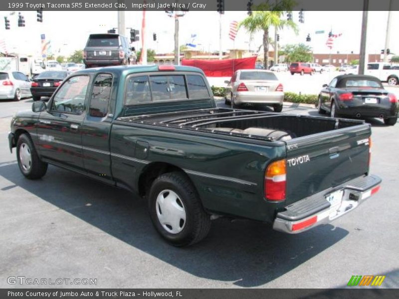 Imperial Jade Mica / Gray 1999 Toyota Tacoma SR5 Extended Cab