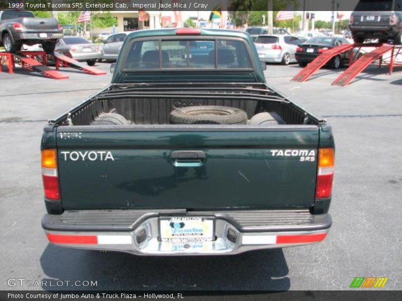 Imperial Jade Mica / Gray 1999 Toyota Tacoma SR5 Extended Cab