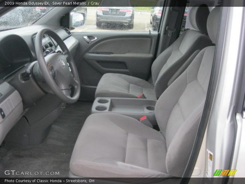  2009 Odyssey EX Gray Interior